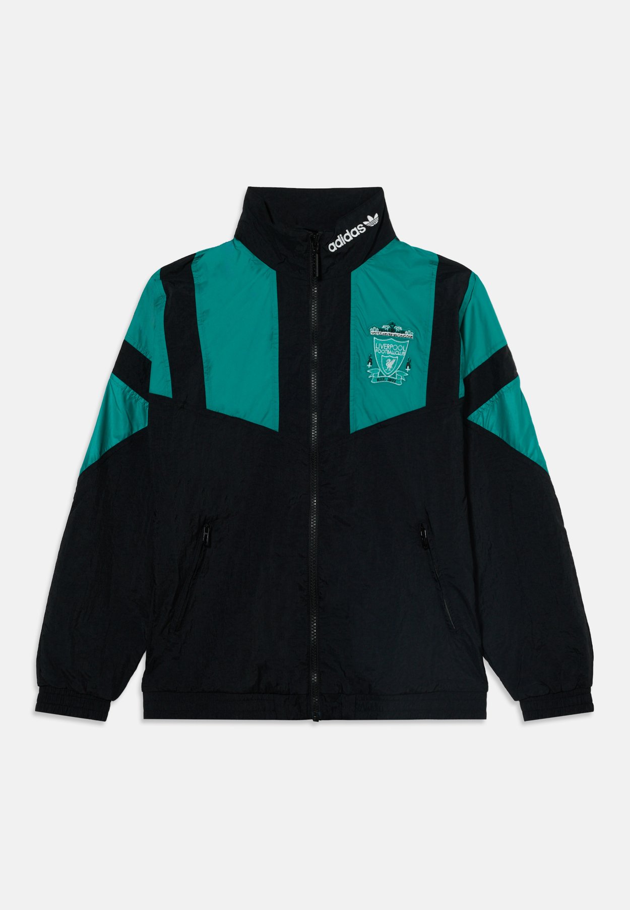adidas LIVERPOOL FC KIDS UNISEX - Training jacket - black/equipment green
