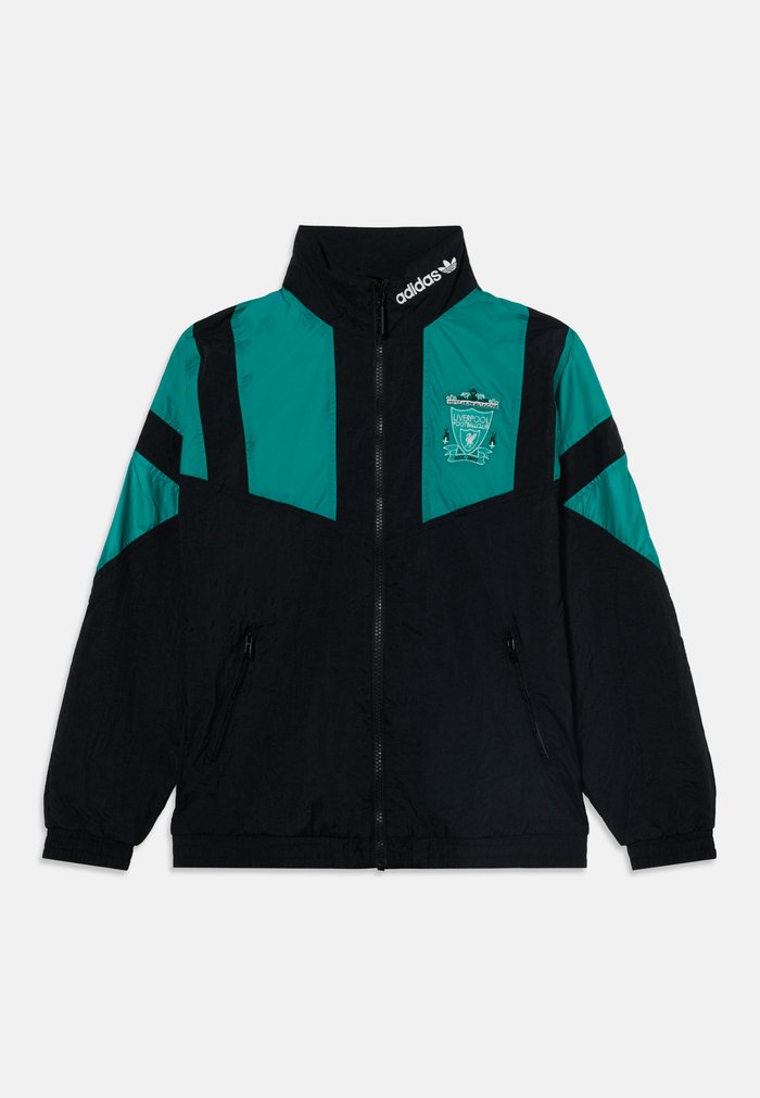 adidas LIVERPOOL FC KIDS UNISEX - Training jacket - black/equipment green