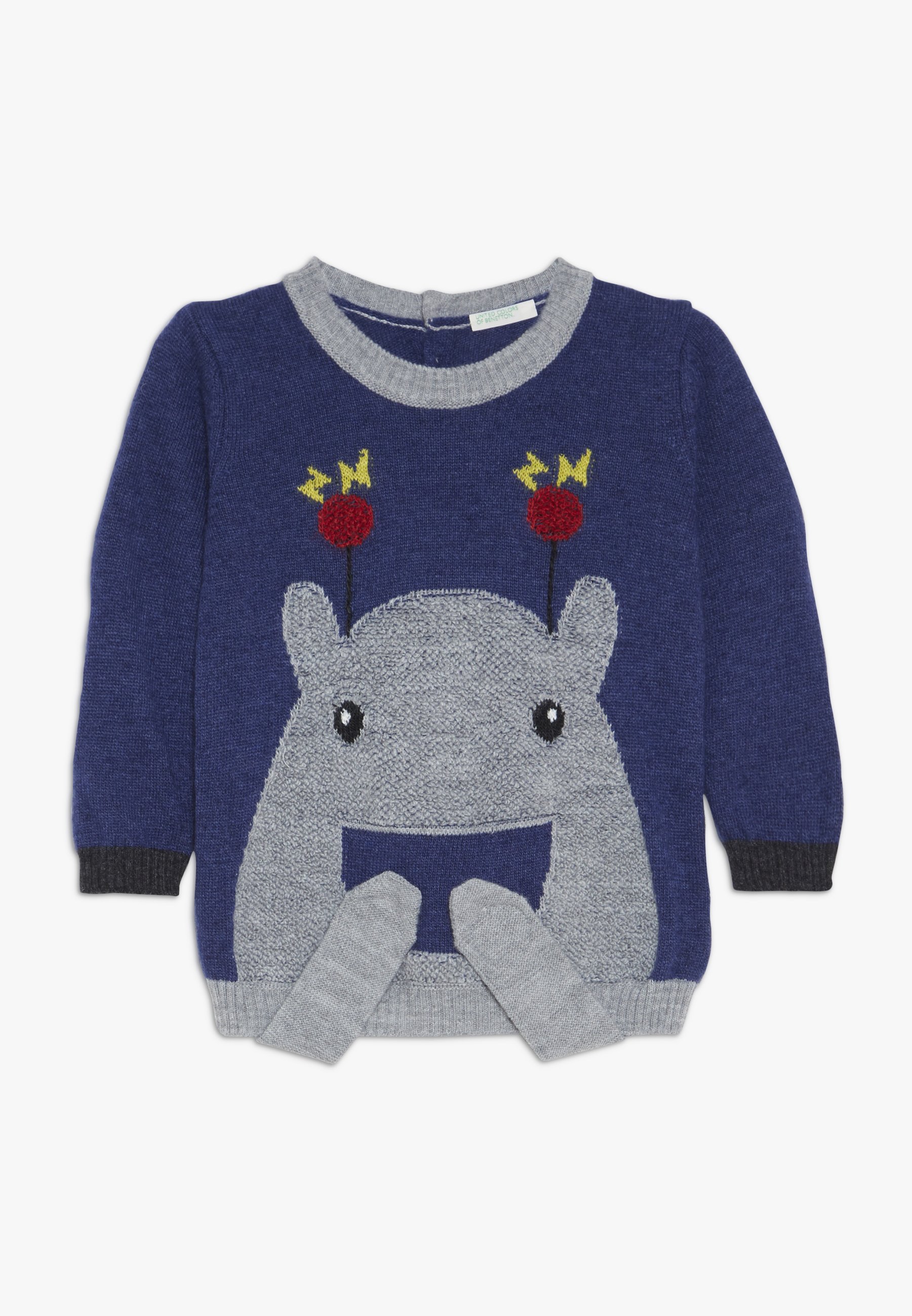 Benetton Trui blue Zalando.nl Benetton Trui blue Zalando.nl