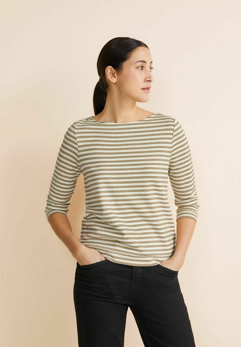 Street One Langarmshirt - beige