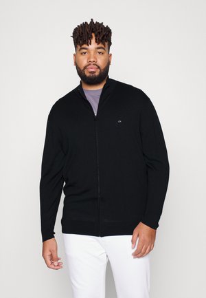 SUPERIOR ZIP THRU JACKET - Kardigan - black