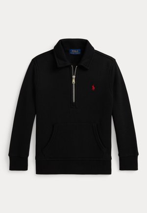 Polo Ralph Lauren FLEECE QUARTER ZIP PULLOVER - Φούτερ - black