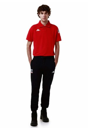 Kappa, Polo - rouge-bleu foncé navy