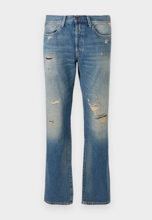 Replay DERYCK PANTS ROYAL EAGLE - Straight leg jeans - medium blue
