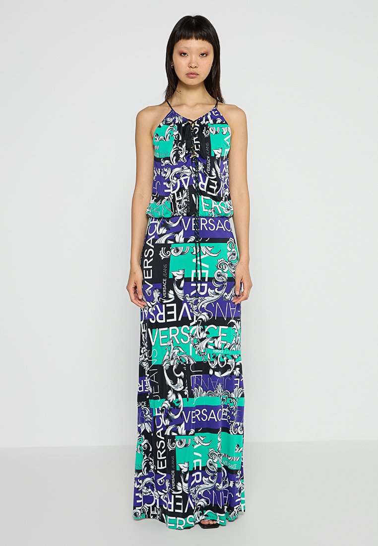 Versace Jeans Couture Maxi-jurk meerkleurig