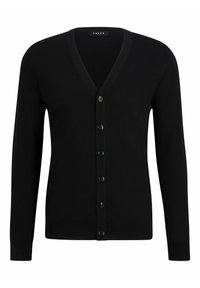 Basic New Merino Cardigan - Vest - black