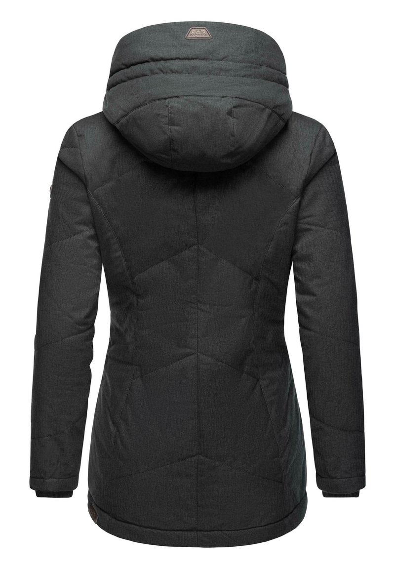 Ragwear YOUMODO Winterjas voor dames, warm gewatteerd, waterdicht en winddicht, met trendy pied de de poule patroon en capuchon, Wikesh print, XS 6XL, ocean green, L Ragwear YOUMODO Winterjas voor dames, warm gewatteerd, waterdicht en winddicht, met trendy pied de de poule patroon en capuchon, Wikesh print, XS 6XL, ocean green, L