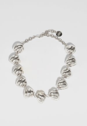HUGO KREIT NUT NECKLACE - Necklace - vintage silver-coloured