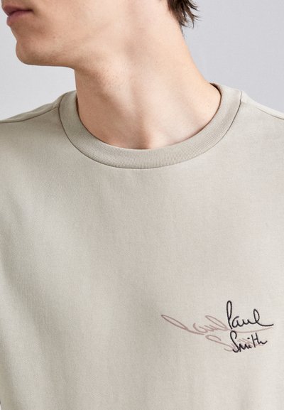 Paul Smith WITH CHEST EMBROIDERY - Sweatshirt - beige