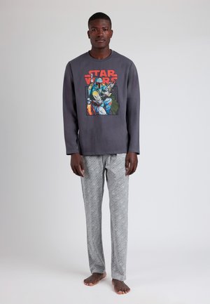 MANGA LARGA BOBA FETT SET - Conjunto de pijama - gris