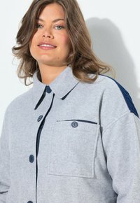 LAURASØN LANGARM  - Overhemdblouse - pale mottled grey