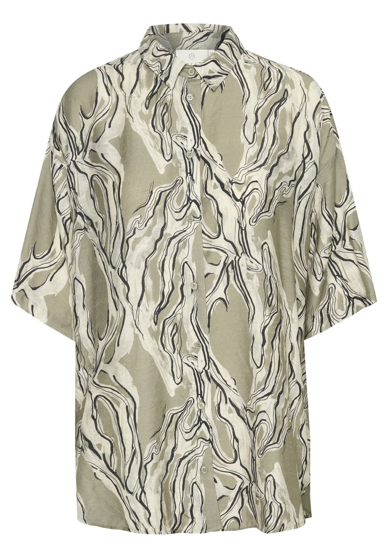 Kaffe Overhemdblouse kaki Kaffe Overhemdblouse kaki