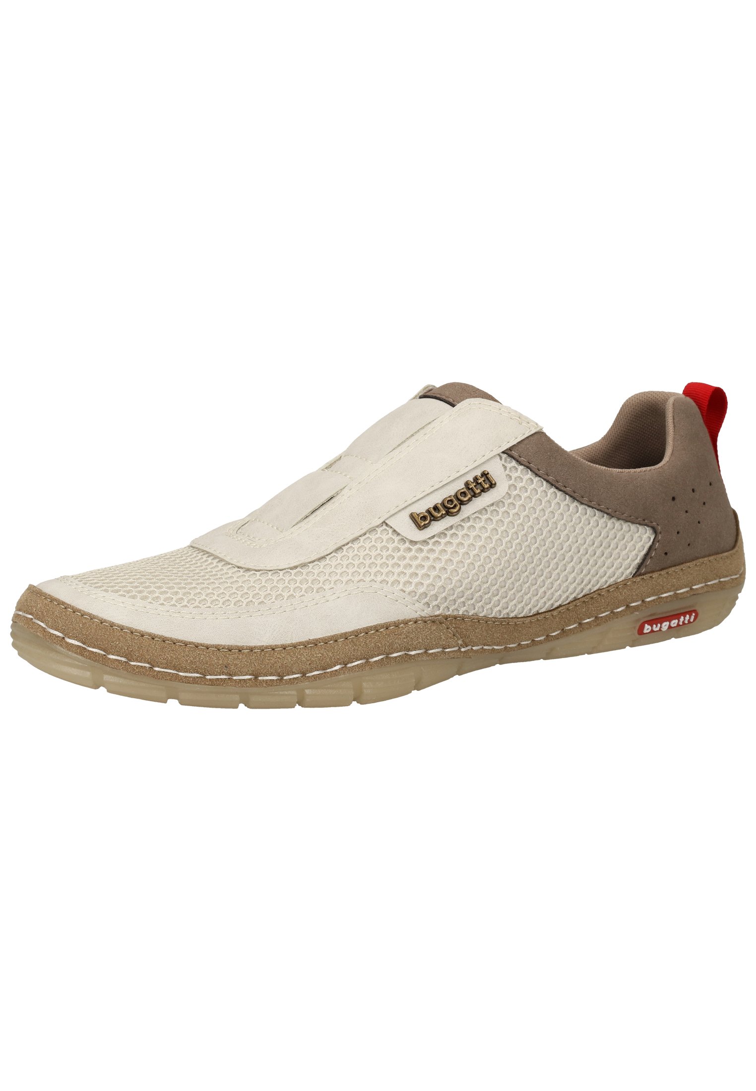 Bugatti Scarpe senza lacci - light grey/grigio chiaro - Zalando