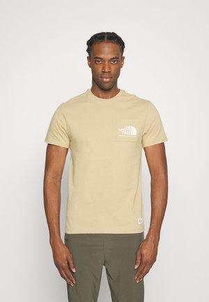 BERKELEY CALIFORNIA POCKET TEE  - T-Shirt print - khaki stone