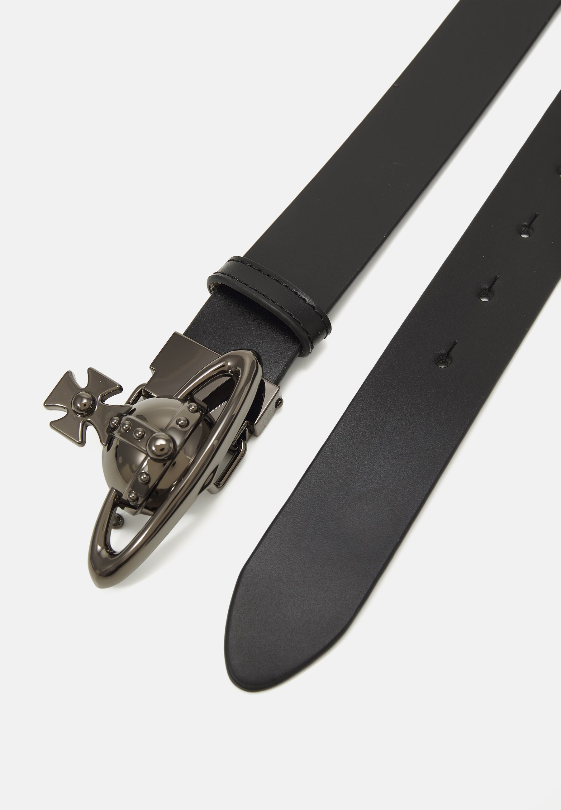 Vivienne Westwood ブラックベルト Vivienne Westwood Orb Buckle Belt | Palladium Black | Maudes