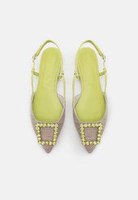 Tamaris Bailarinas con tira trasera - lime