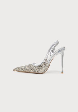 Simmi London, ARABELLA - Обувки с високи токчета - silver-coloured metallic