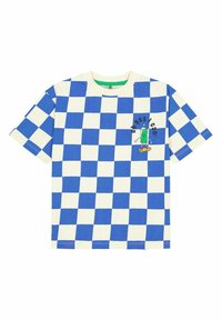 The New T-Shirt print - strong blue