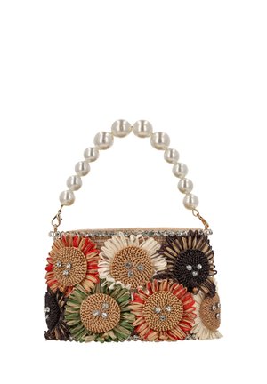 Bolso de mano - beige/multicolor