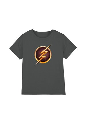 Cotton Soul, THE FLASH CHEST LOGO UNISEX - Print T-shirt - anthracite