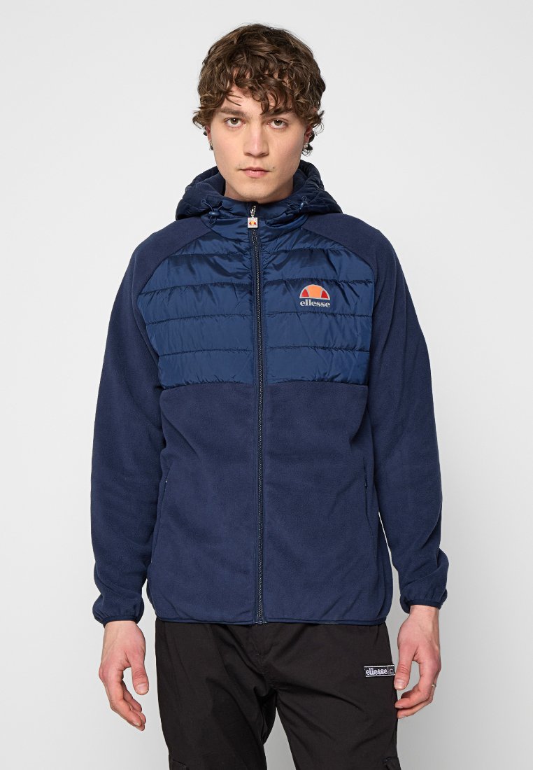 Ellesse Fleecejas donkerblauw Ellesse Fleecejas donkerblauw