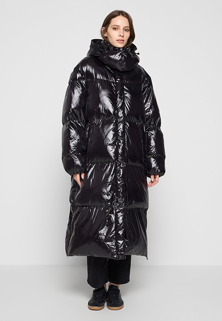 Diesel Wintermantel zwart