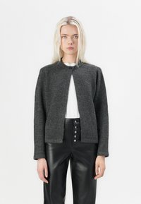 ONLY ONLALTOS ONE BUTTON CARDI - Gilet - dark grey