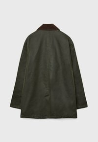 Stradivarius WAXED WITH MULTIPLE  - Parka - khaki