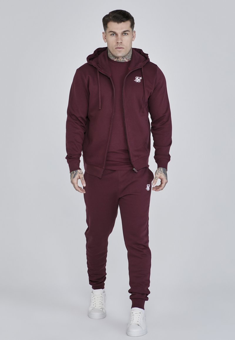 SikSilk Sweater met rits rood