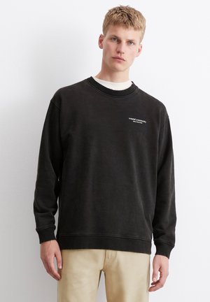 Marc O'Polo DENIM RELAXED AUS REINER - Sweatshirt - black