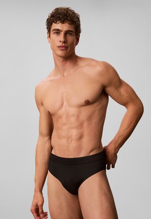 Calvin Klein Swimwear, SWIM BRIEFS - ESSENTIALS - Мъжки бански за плуване - black