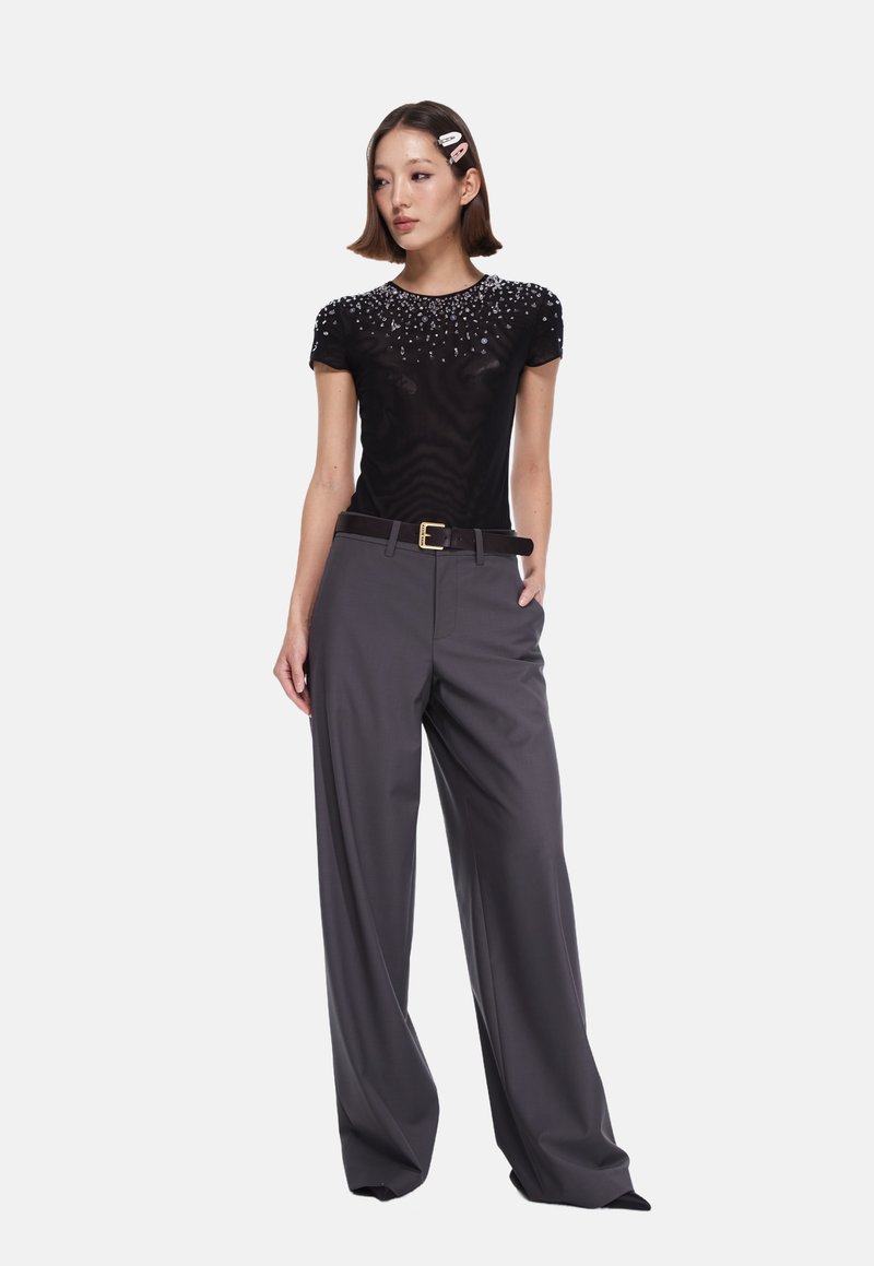 Miss Sixty - Trousers - dark gray, Enlarge