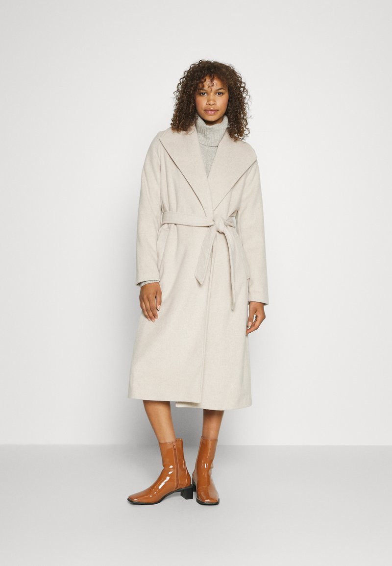 SELECTED FEMME Slfrosa Wool Coat B - Cappotto Donna In Lana Riciclata Con Cintura, Colore Noos - 2