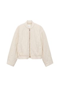 Mango Bomber bunda - off-white