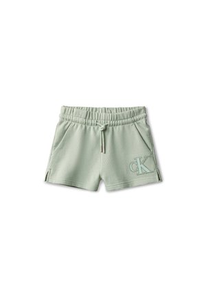 MINI LOGO  - Pantalones deportivos - jadeite