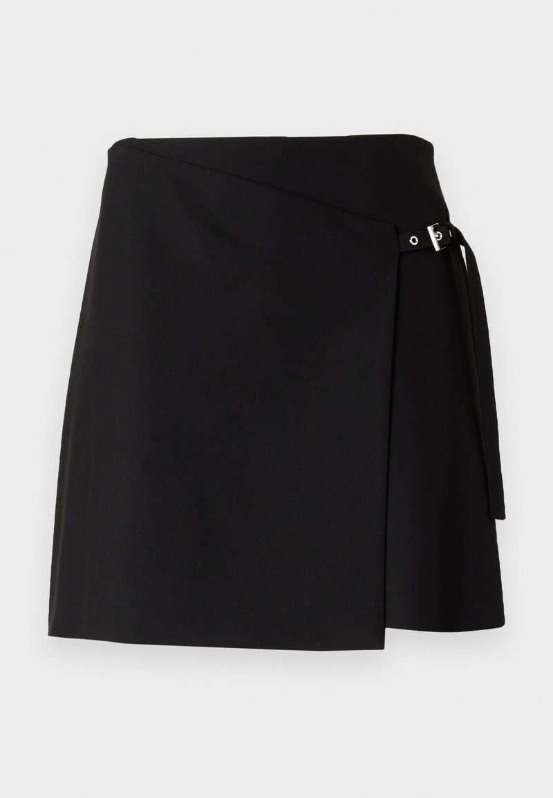 HUGO RALU - Jupe portefeuille - black/noir - ZALANDO.CH