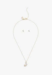 Ej vald, gold-coloured