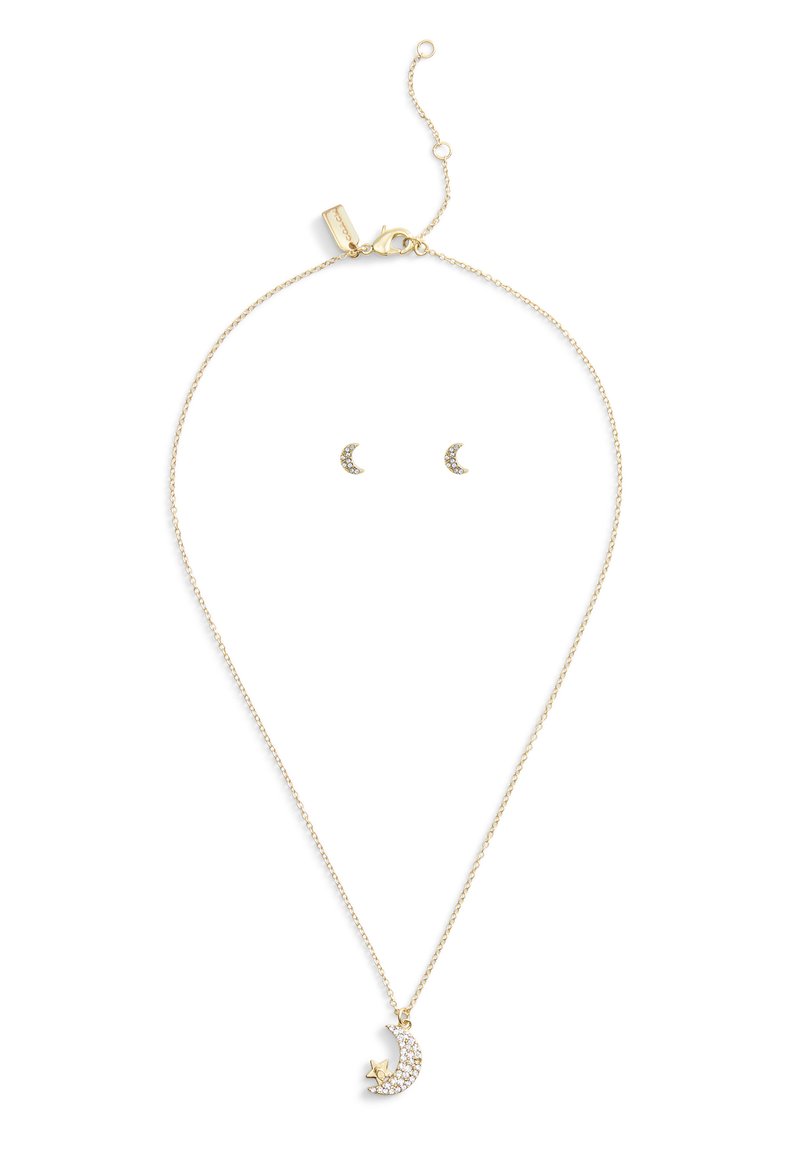 COACH SIGNATURE CELESTIAL MOON BOXED SET - Collier - gold-coloured