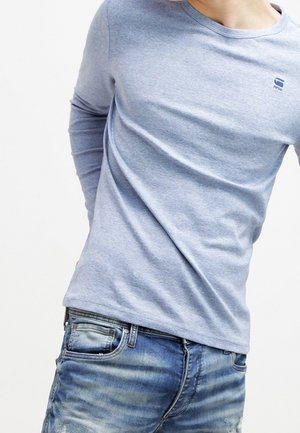 Longsleeve - mottled blue