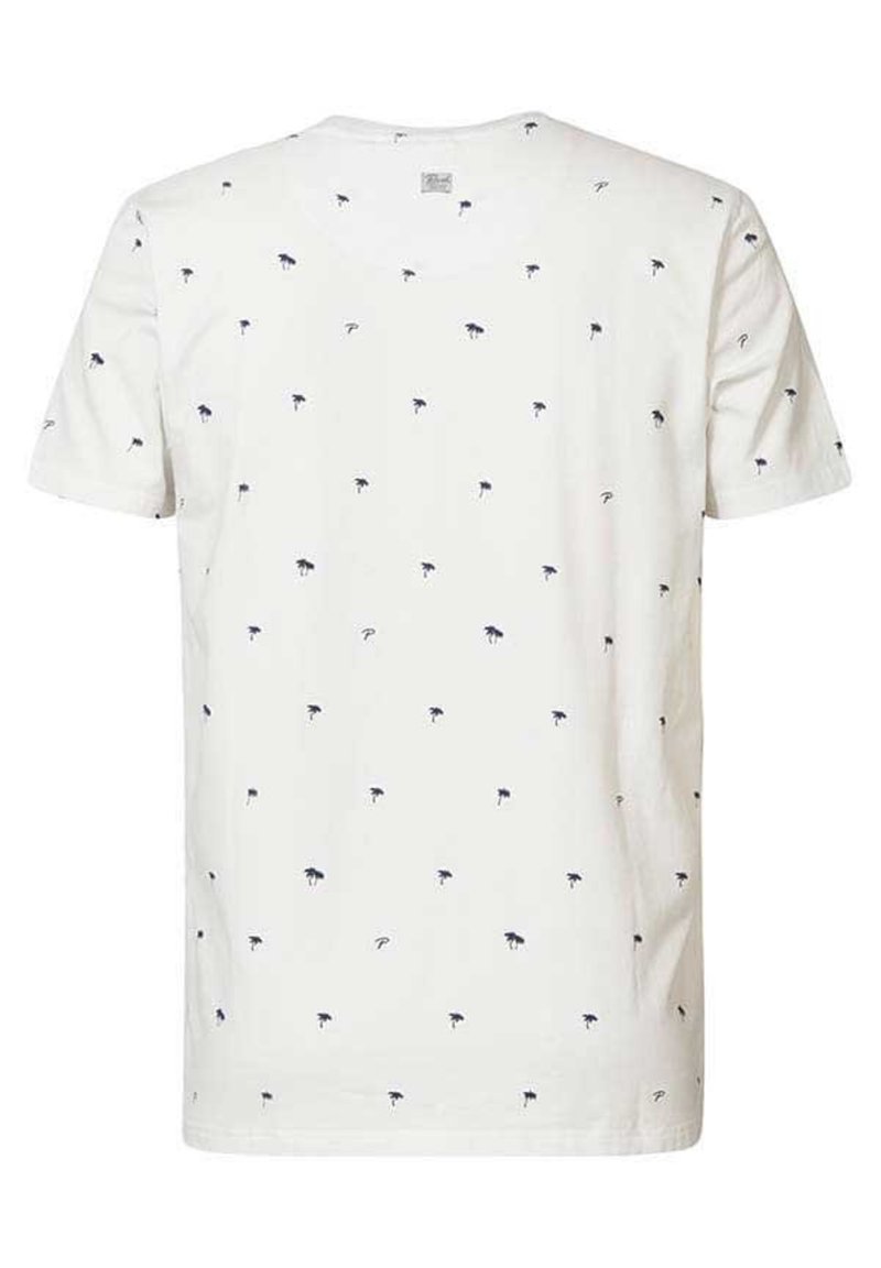 Herren T-Shirts basic | Petrol Industries SUMMERY T-Shirt print bright white/weiß - YK99969 Herren T-Shirts basic | Petrol Industries SUMMERY T-Shirt print bright white/weiß - YK99969