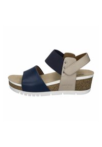 Josef Seibel Quinn 09, ocean-kombi - Sandali con zeppa - ocean kombi