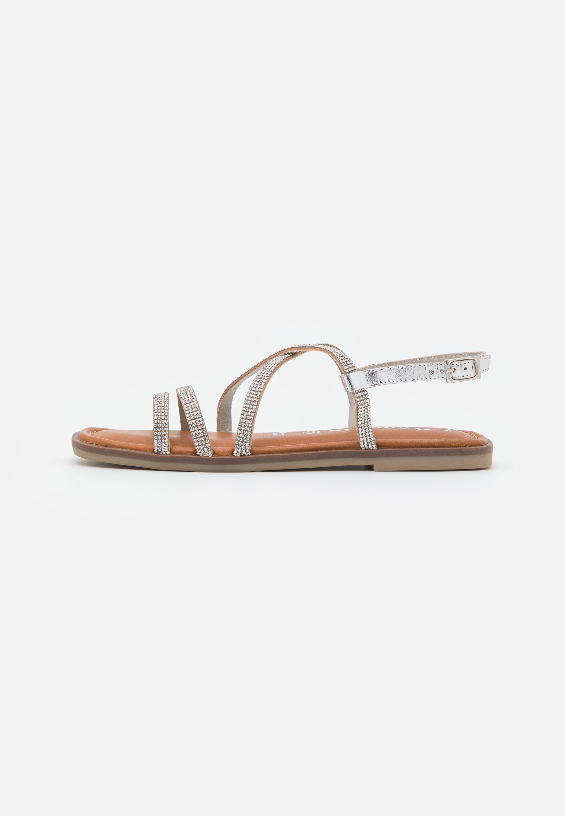 silver sandals for women
