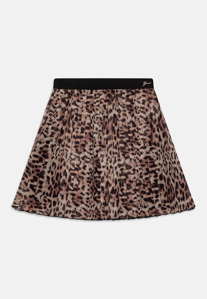 Guess JUNIOR PLEATED MIDI SKIRT - Jupe plissée - multi-coloured