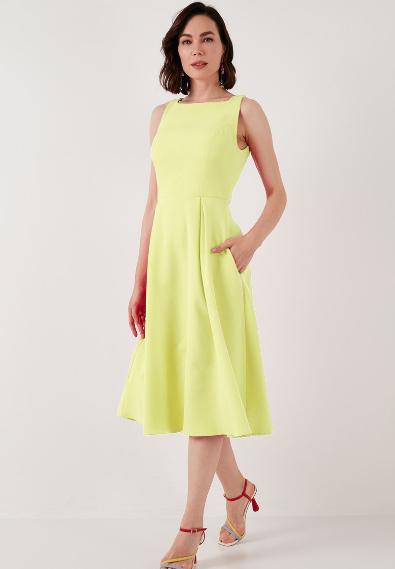LELA COCKTAIL DRESS - Cocktail dress / Party dress - yellow - Zalando.ie LELA COCKTAIL DRESS - Cocktail dress / Party dress - yellow - Zalando.ie
