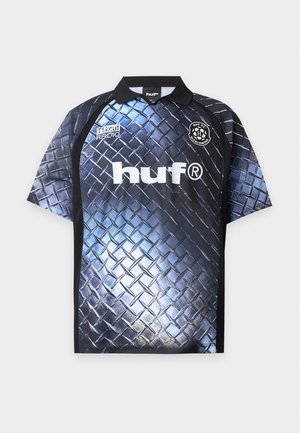 HUF, DIAMOND PLATE - Trükipildiga T-särk - black