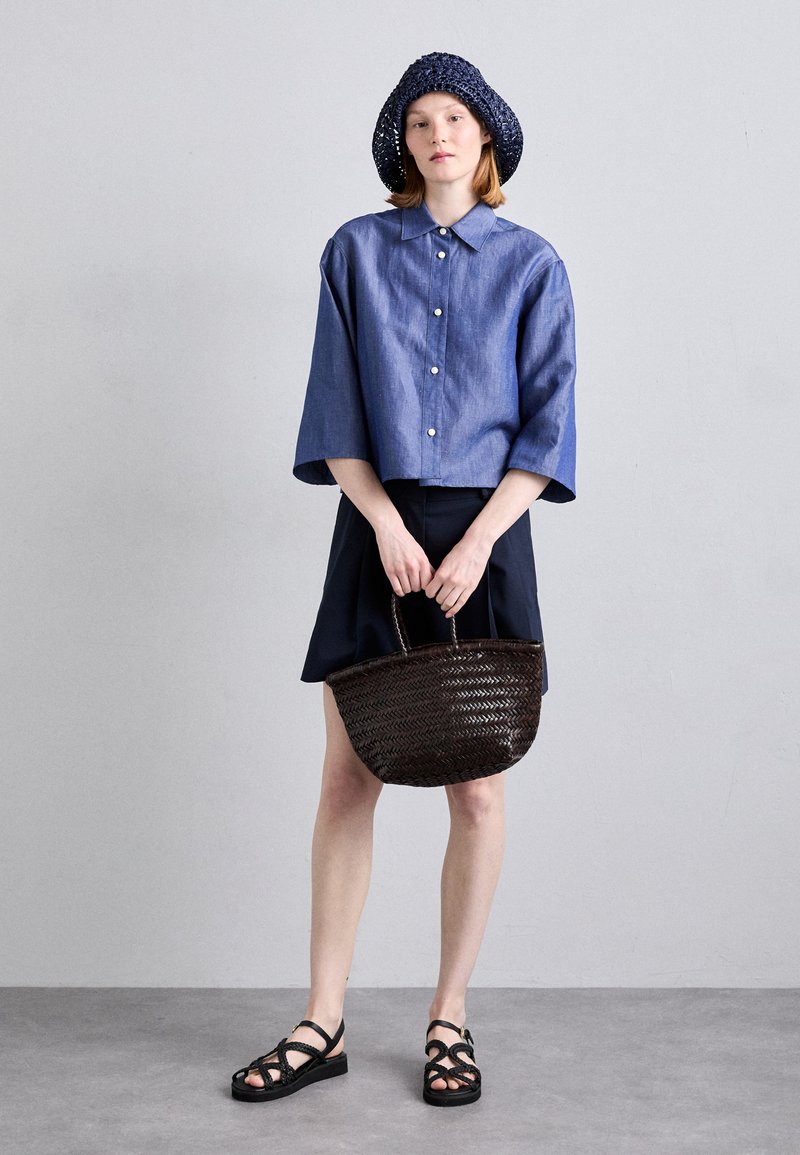 DRAGON DIFFUSION TRIPLE JUMP SMALL - Shopping Bag - dark brown  