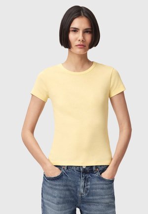 T-shirt basic - yellow