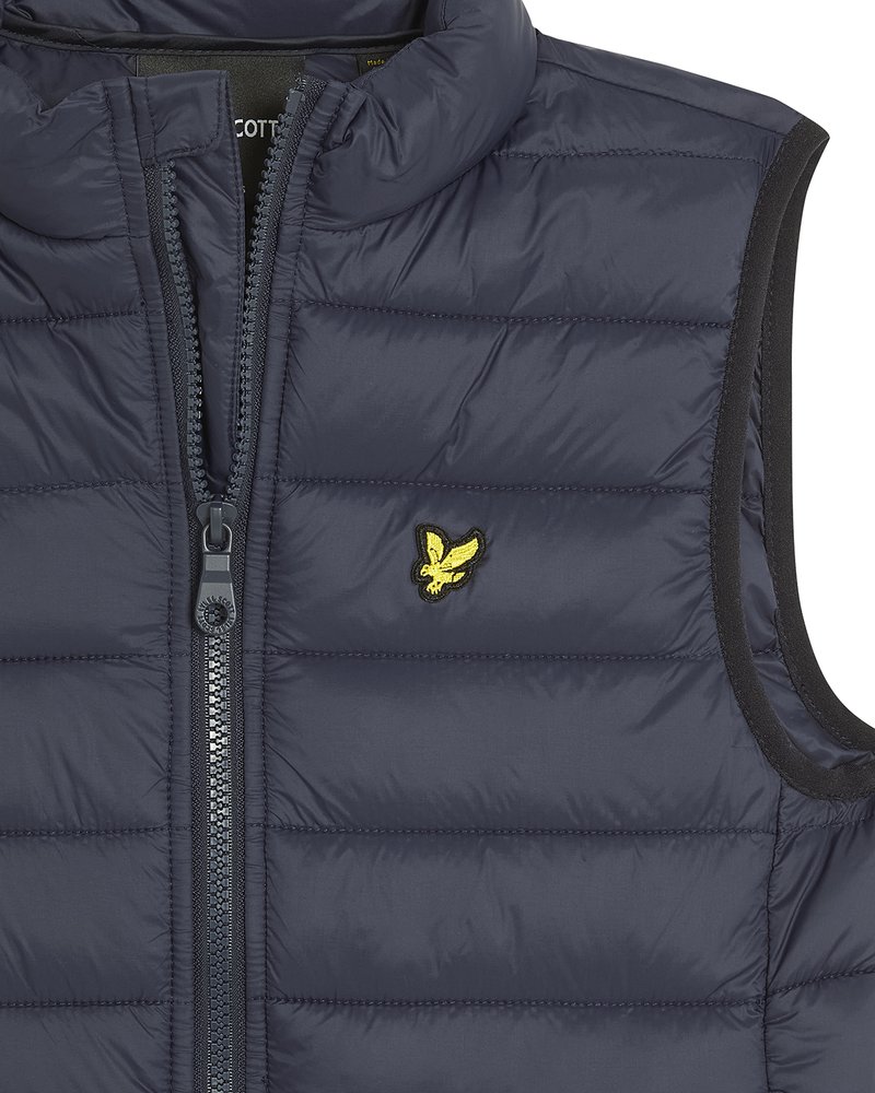 Lyle Scott LIGHTWEIGHT PADDED GILET Waistcoat dark navy/dark