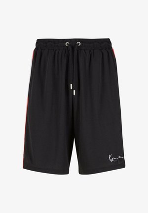 Karl Kani SIGNATURE TAPE - Rövidnadrágok - black