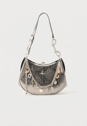 CHARM FRAME PURSE - Handtasche - silver-coloured